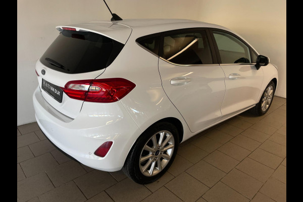 Ford Fiesta 1.0 EcoBoost Titanium AIRCO CLIMA NAVI VIA APP BLUETOOTH SCHERM PRIVACYGLAS VELGEN PDC ZEER NETTE AUTO