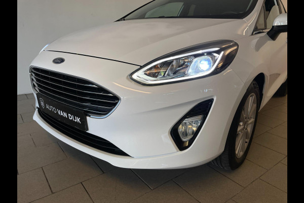 Ford Fiesta 1.0 EcoBoost Titanium AIRCO CLIMA NAVI VIA APP BLUETOOTH SCHERM PRIVACYGLAS VELGEN PDC ZEER NETTE AUTO