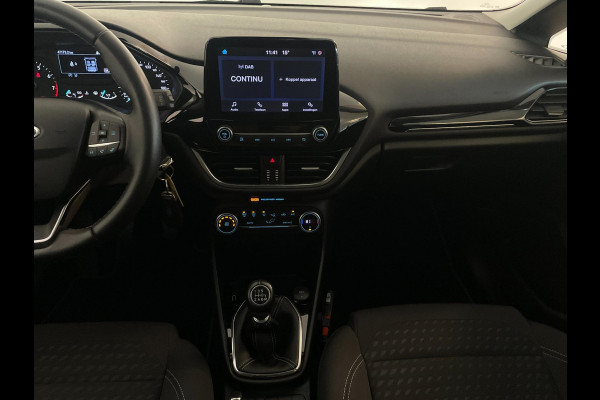 Ford Fiesta 1.0 EcoBoost Titanium AIRCO CLIMA NAVI VIA APP BLUETOOTH SCHERM PRIVACYGLAS VELGEN PDC ZEER NETTE AUTO