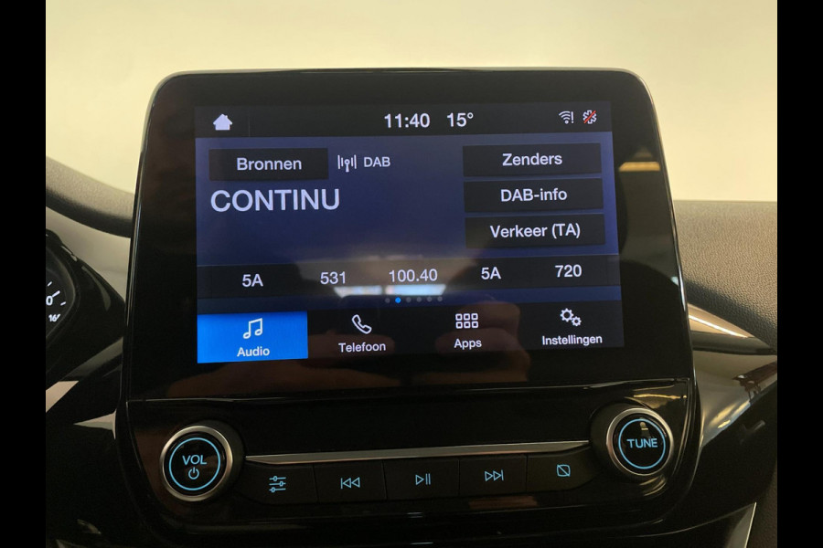 Ford Fiesta 1.0 EcoBoost Titanium AIRCO CLIMA NAVI VIA APP BLUETOOTH SCHERM PRIVACYGLAS VELGEN PDC ZEER NETTE AUTO