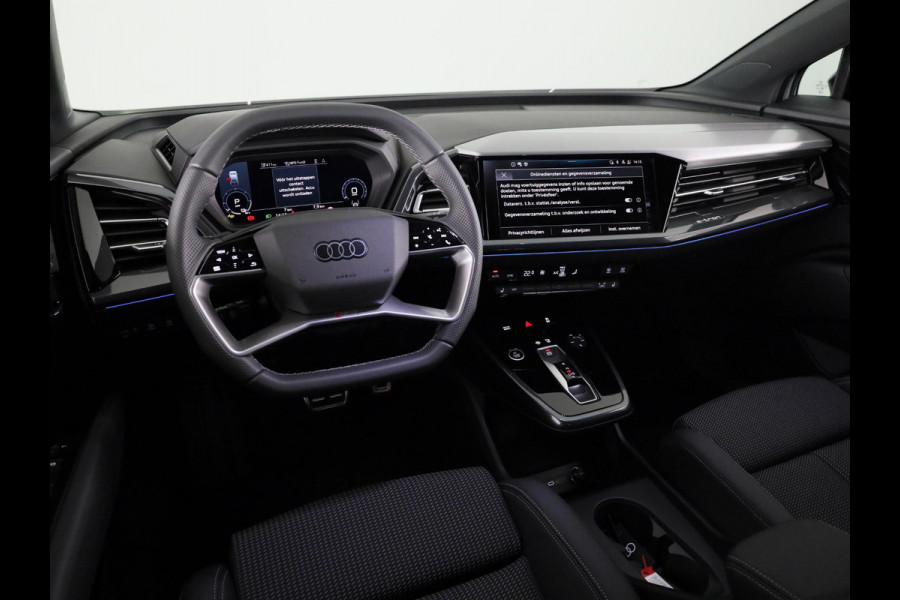 Audi Q4 e-tron 45 S edition Competition 82 kWh 286 pk | Assistentiepakket plus | Comfortpakket plus | Ambient lichtpakket | Optiekpakket zwart plus |