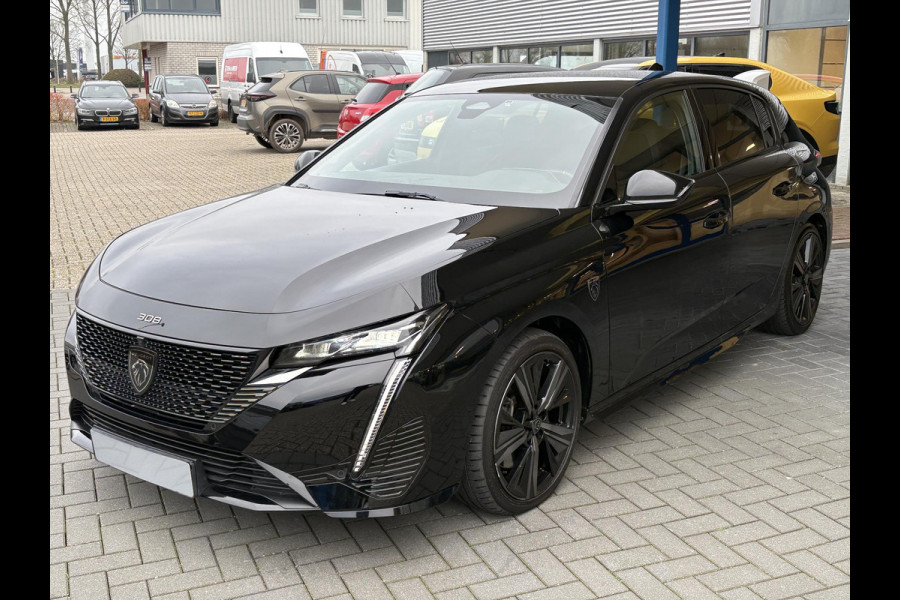 Peugeot 308 1.6 HYbrid 225 GT Pack Business | Plug-in Hybride PHEV | Stoel- & Stuurverwarming | 360 Camera | Adaptieve Cruisecontrol  | Elektrisch Verstelbare AGR Memory Stoel | Focal Audio |