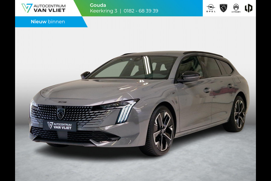 Peugeot 508 SW 1.6 HYbrid 180 GT 7,4 kW boordlader | Alcantara | Navigatie | Stoelverwarming | Achteruitrijcamera | Adaptive Cruise Control | AGR stoelen