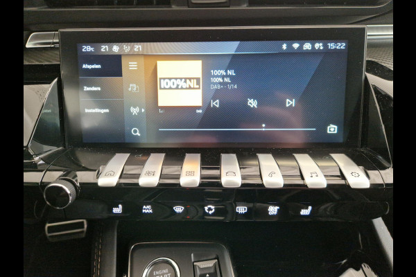 Peugeot 508 SW 1.6 HYbrid 180 GT 7,4 kW boordlader | Alcantara | Navigatie | Stoelverwarming | Achteruitrijcamera | Adaptive Cruise Control | AGR stoelen