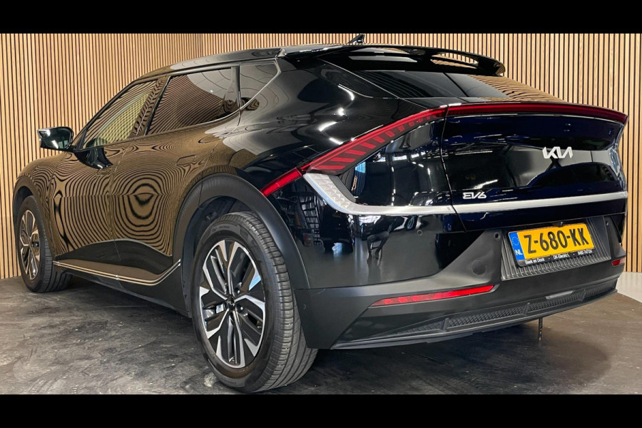 Kia Ev6 Light Edition 58 kWh|100% SOH|LEDER|ACC|ANDROID+CARPLAY|CAMERA|STOEL-, STUURVERW|LAGE KM'S|NAP|NL-AUTO|INCL.BTW|1e EIG.|
