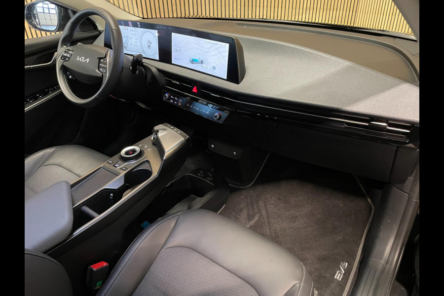 Kia Ev6 Light Edition 58 kWh|100% SOH|LEDER|ACC|ANDROID+CARPLAY|CAMERA|STOEL-, STUURVERW|LAGE KM'S|NAP|NL-AUTO|INCL.BTW|1e EIG.|
