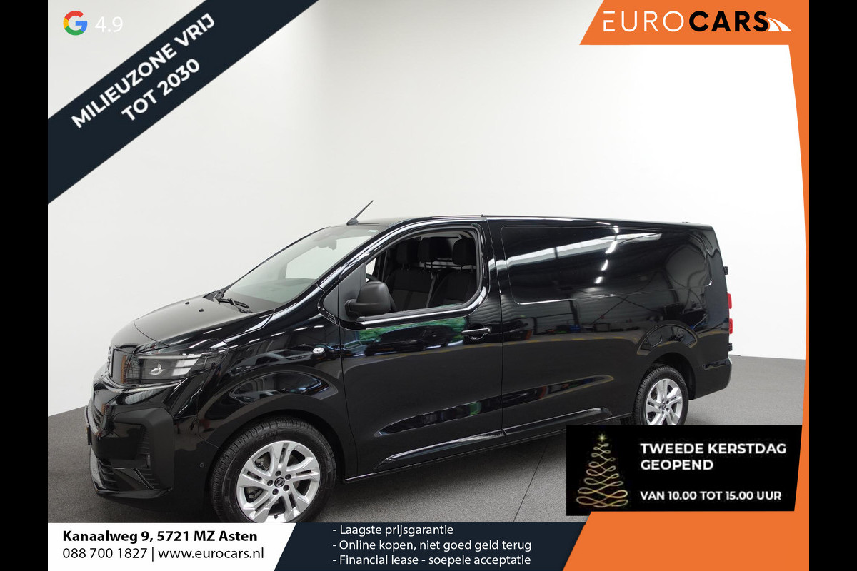 Opel Vivaro 2.0 BlueHDi 180 S&S L3 Automaat Apple Carplay /  Android Auto imperiaal Parkeersensoren  V+A Trekhaak Camera Navigatie Cruise Control LED koplampen houten afwerking laadruimte