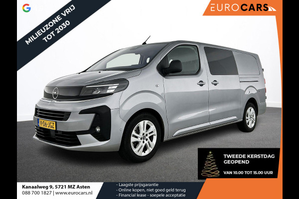 Opel Vivaro 2.0 Diesel 180 S&S L3 Automaat Dubbele Cabine 2 schuifdeuren Android Auto/Apple CarPlay Navigatie Keyless Entry&Start Climate Control Camera Cruise Control Houten afwerking laadruimte Trekhaak lichtmetalen velgen