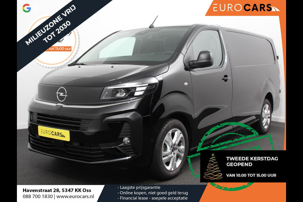 Opel Vivaro 1.5 Diesel 120PK L3 BPM VRIJ! Apple Carplay /  Android Auto Parkeersensoren V+A Trekhaak Camera Navigatie Cruise Control LED koplampen houten afwerking laadruimte