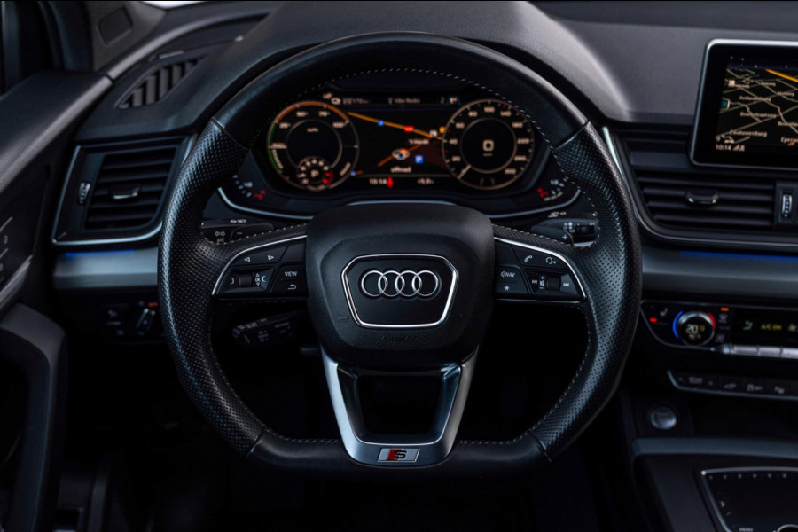Audi Q5 50 TFSI e Quattro S Edition 2x S-Line Adaptive Trekhaak B&O Ambiance 360 Camera 19''