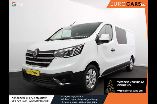 Renault Trafic 2.0 Blue dC1 150 EDC T30 L2H1 Advance Dubbele cabine Navigatie Airco Lichtmetalen velgen Betimmering Trekhaak Camera Parkeer sensoren Dab