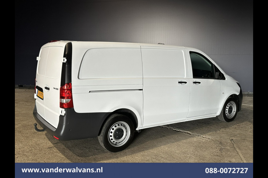 Mercedes-Benz Vito 114 CDI 136pk L2H1 Euro6 Airco | Camera | Navigatie | Cruisecontrol | Trekhaak Parkeersensoren, Stoelverwarming