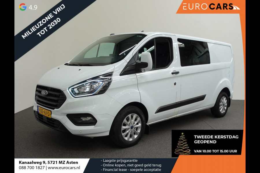 Ford Transit Custom L2H1 Automaat Dubbele cabine Trend Navi Trekhaak Cruise Control Parkeersensoren Airco Bluetooth Euro6