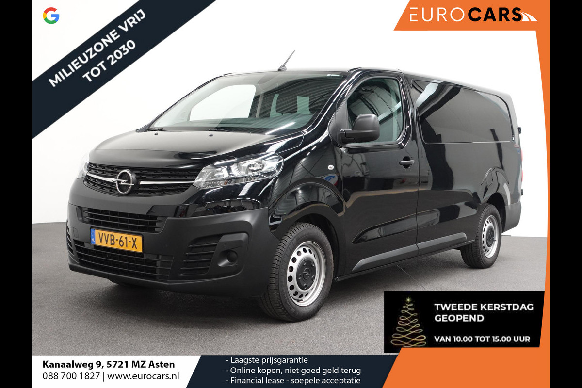 Opel Vivaro 145pk Automaat L3H1 Dubbele cabine 6-zits Navigatie Camera Trekhaak Apple carplay Parkeersensoren Cruise control