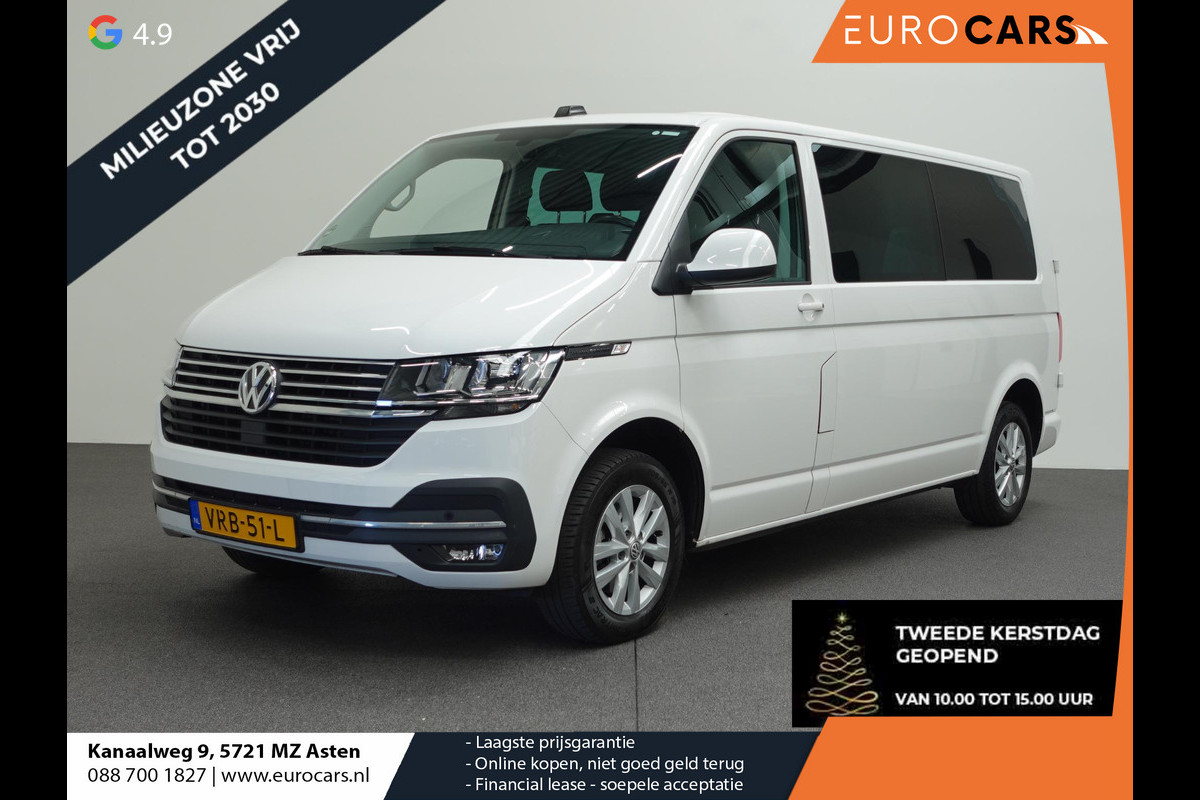 Volkswagen Transporter 150pk Automaat L2 Dubbele cabine Bulli Apple Carplay Cruise control Camera Airco Euro6