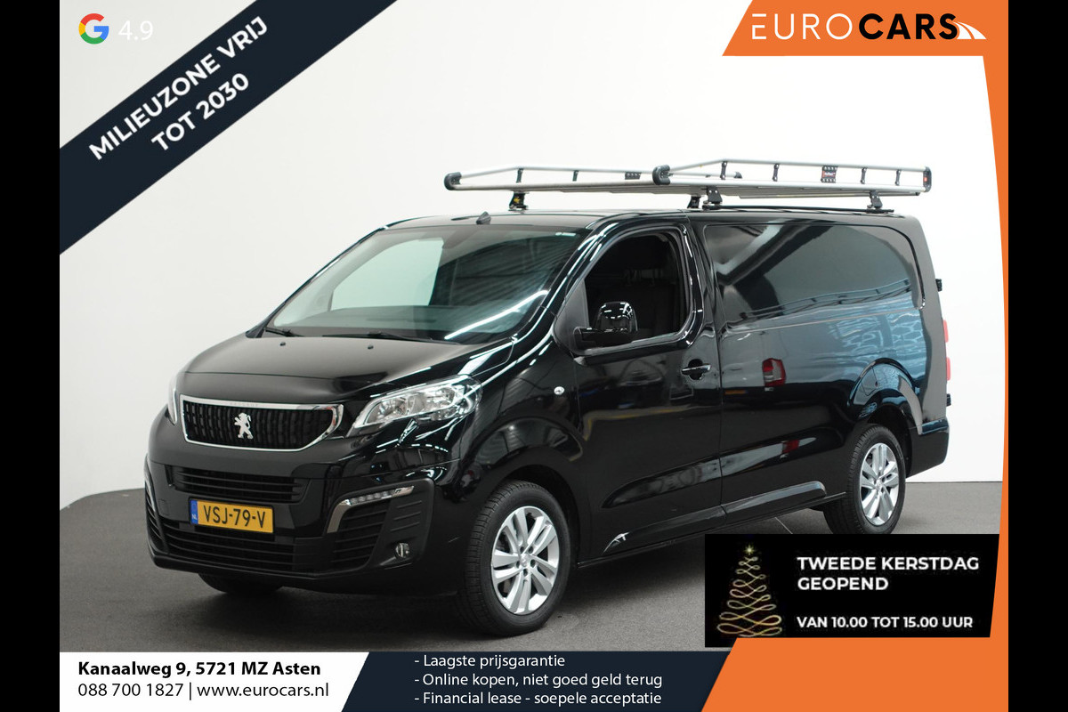 Peugeot Expert 180pk Automaat L3H1 Long Premium Navigatie Apple Carplay Trekhaak Imperiaal Airco Cruise control
