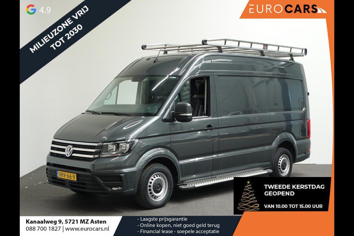 Volkswagen Crafter 30 2.0 TDI L3H3 Highline Trekhaak Apple Carplay Navigatie Cruise Control Camera MF Stuurwiel imperiaal + Trap
