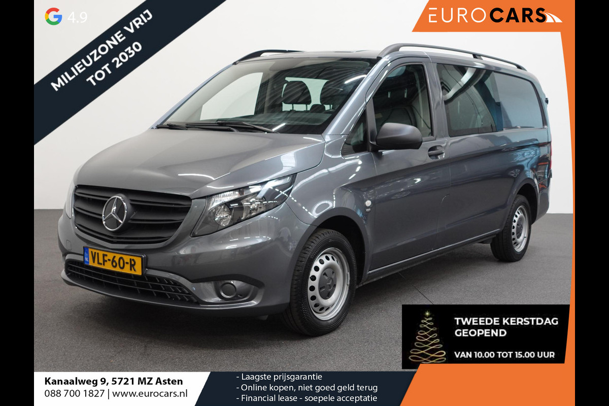 Mercedes-Benz Vito 114 CDI Automaat Dubbele Cabine 6-zits Navigatie Apple Carplay Trekhaak Cruise control  Euro6