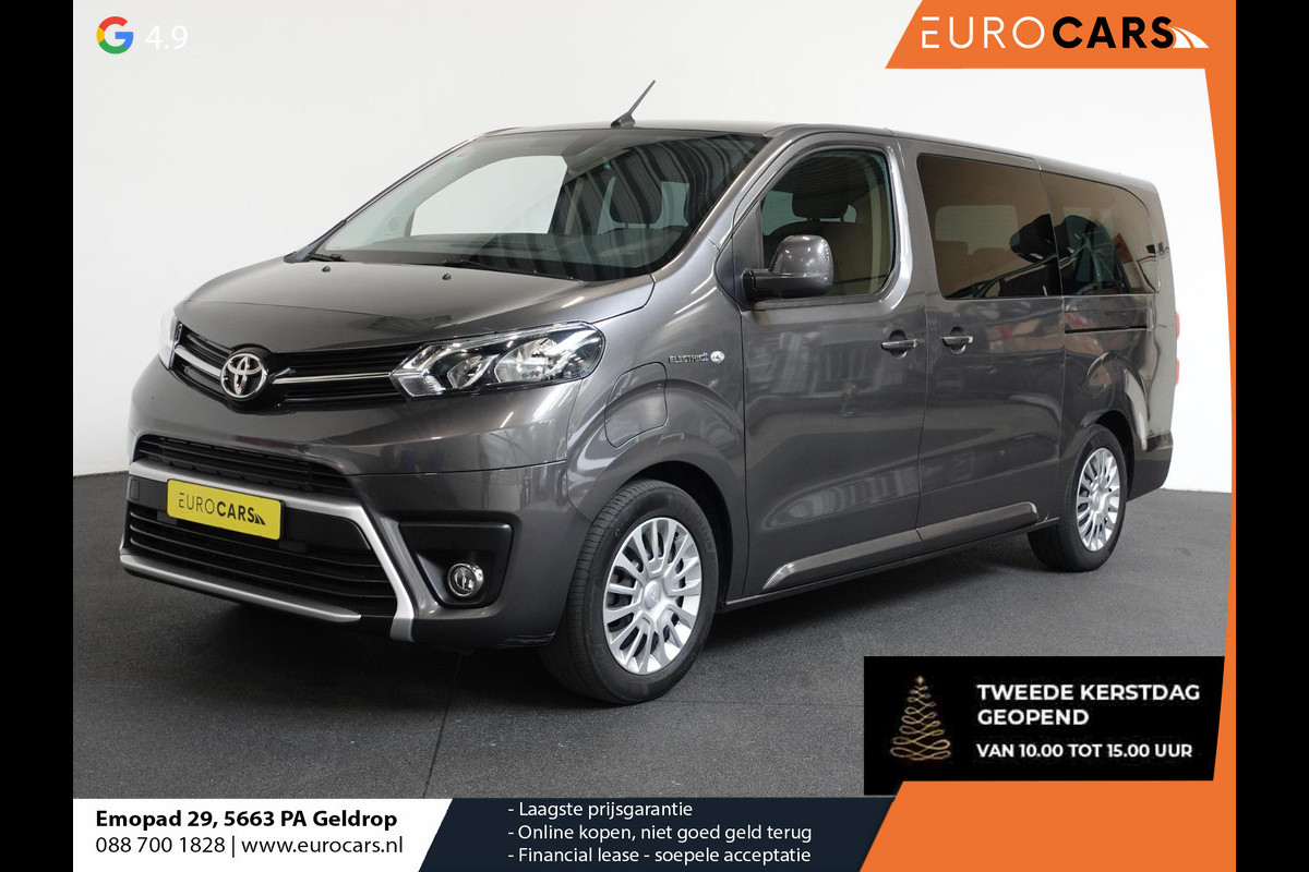 Toyota PROACE Electric Shuttle Long Extra Range Cool 75 kWh 9PERSOONS Personenbus Navigatie Climate control Camera Parkeersensoren
