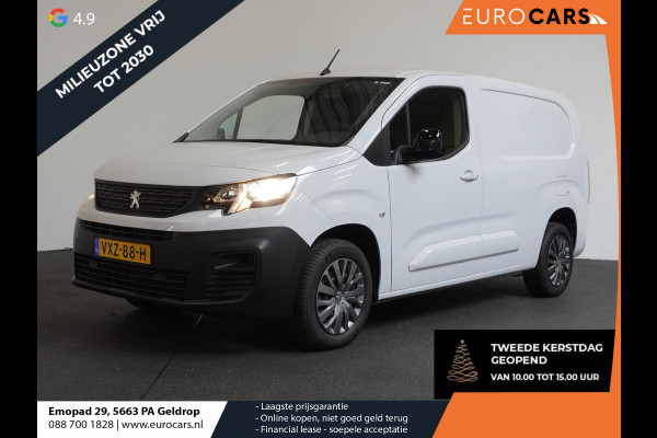 Peugeot Partner 1.5 BlueHDi 100pk L2 Trekhaak Navigatie Airco Apple Carplay Cruise Control 3-Zits Euro6