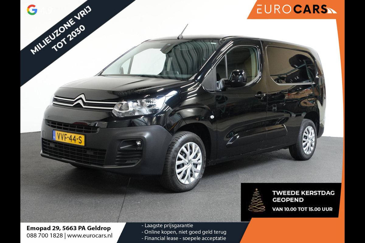 Citroën Berlingo 130PK Automaat L2 Navigatie Apple carplay/ Android Auto Cruise control Trekhaak parkeersensoren 3-Zits Euro6