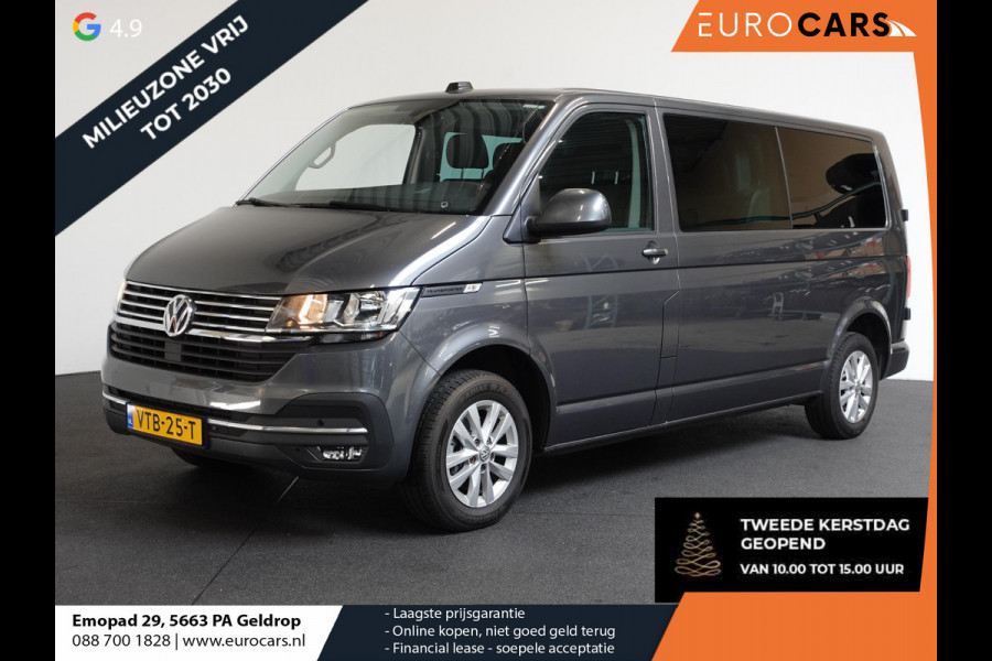 Volkswagen Transporter 2.0 TDI L2H1 28 Dubbele Cabine Highline Automaat Airco Cruise Control adaptief Parkeersensoren Trekhaak