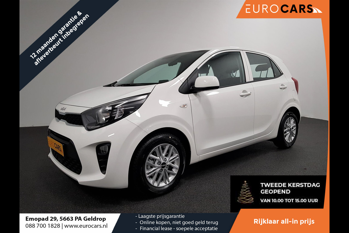 Kia Picanto 1.0 DPi Automaat DynamicLine Navigatie Airco Camera DAB Lichtmetalen velgen Bluetooth. Prijs incl. BOVAG Garantie