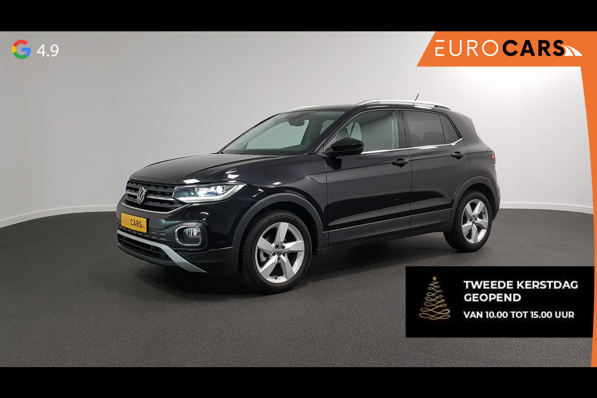 Volkswagen T-Cross 1.0 TSI 110pk DSG Style Navigatie Climate Control Dab Stoelverwarming Led Parkeer sensoren Extra Getint Glas