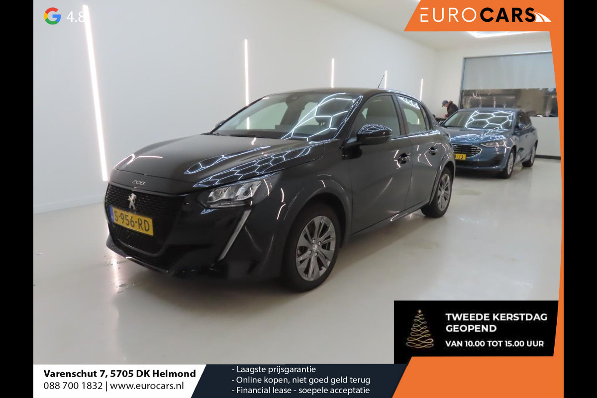 Peugeot e-208 EV Active Pack 50 kWh SOH 100% Airco Navi Carplay Cruise Control PDC Achter Full LED 16" LM Velgen