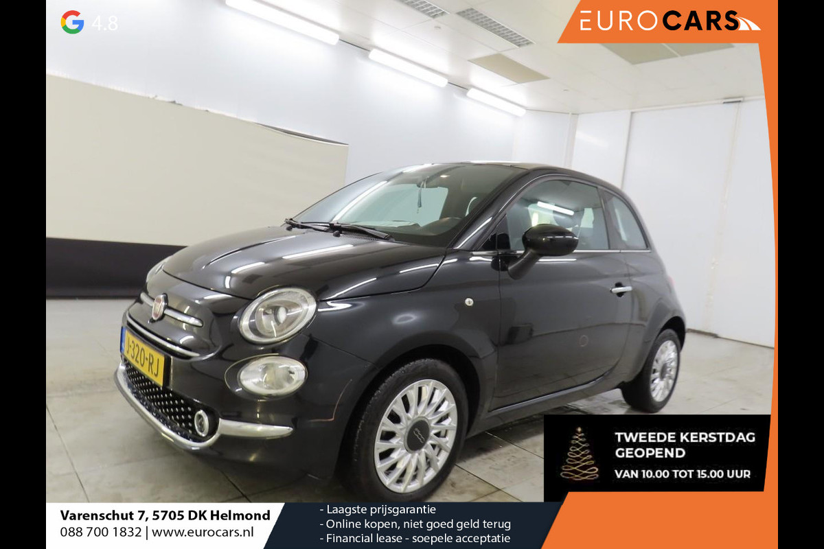 Fiat 500 1.0 Hybrid Star Panoramadak Airco Navi Carplay Design Leder Cruise Control LM Velgen Virtual Cockpit
