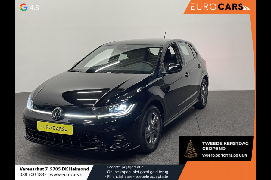 Volkswagen Polo 1.0 TSI R-Line DSG Navigatie Apple Carplay/Android Auto Camera Parkeersensoren Adaptive Cruise Control Matrix-LED-koplamp Lichtmetalen velgen Climate Control Getinte ramen