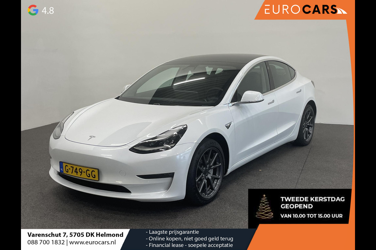 Tesla Model 3 Long Range AWD 75 kWh Panoramadak Navigatie Camera Parkeersensoren Adaptive Cruise Control Full Led Stoelverwarming Climate Control Getinte ramen Lichtmetalen velgen