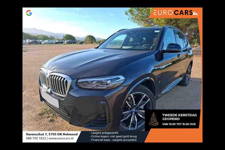 BMW X3 xDrive30e High Executive M-Sport Panoramadak Adaptief onderstel Head Up Display Leder Vernasca 20" Velgen PDC VA + 360 Camera Harman-Kardon