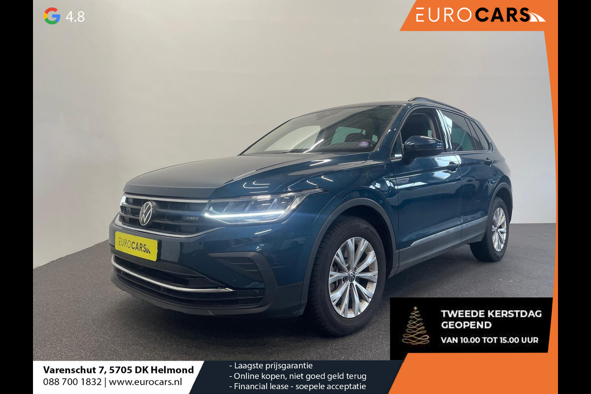 Volkswagen Tiguan 1.4 TSI 245pk eHybrid Life Business Panoramadak Navigatie Apple Carplay/Android Auto Camera Parkeersensoren Adaptive Cruise Control Elektrische achterklep Virtual Cockpit Lichtmetalen velgen Climate Control