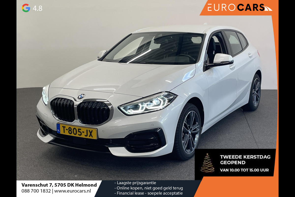 BMW 1-serie 118i Sportline Business Edition Aut. Navigatie Apple Carplay/Android Auto Camera Parkeersensoren Cruise Control Virtual Cockpit Sfeerverlichting Ledverlichting Climate Control Lichtmetalen velgen