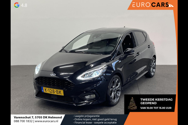 Ford Fiesta 1.0 EcoBoost ST-Line Airco ECC Navi Carplay PDC Acter Full LED 17"ST Velgen Cruise Control NL Auto NAP Certificaat Volledig onderhouden