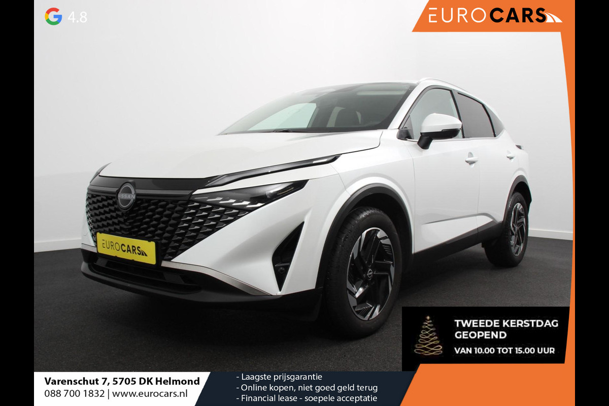Nissan QASHQAI 1.3 MHEV Automaat N-Connecta | Navigatie | Climate Control | Sfeerverlichting | Camera 360 | Led | Dab | Verwarmde voorstoelen | Adaptive Cruise Control | Digitale Cockpit | Lichtmetalen Velgen