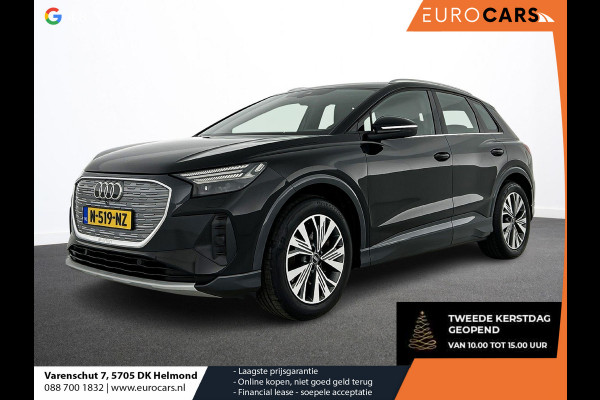 Audi Q4 e-tron 40 Launch edition Advanced 77 kWh | DEMO ! | Navigatie Apple Carplay/Android Auto Parkeersensoren Cruise Control Elektrische achterklep Ledverlichting Stoelverwarming Virtual Cockpit Climate Control Lichtmetalen velgen