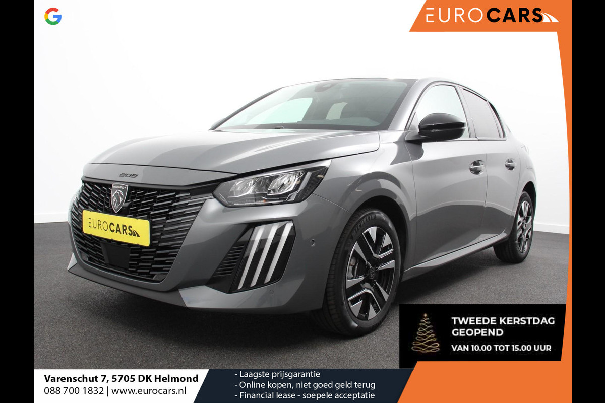 Peugeot 208 1.2 Hybrid 100PK Automaat Allure | Navigatie | Apple Carplay/Android Auto | Airco | Camera | Parkeer sensoren | Cruise Control | Led | Lichtmetalen Velgen