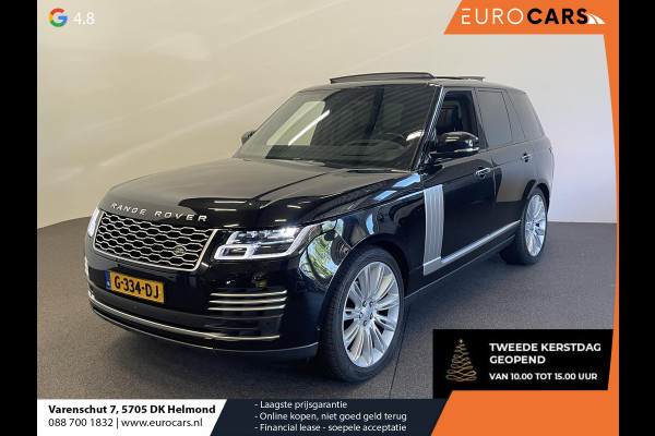 Land Rover Range Rover 3.0 TDV6 Autobiography Trekhaak Panoramadak Navigatie Apple Carplay/Android Auto Adaptive Cruise Control Camera Parkeersensoren Head-up Display Stoelverwarming en verkoeling Stuurverwarming Matrix Ledkoplampen Getinte ramen Luchtvering