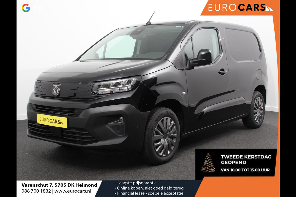 Peugeot Partner 1.5 BlueHDi 100 S&S L1 Navigatie Apple Carplay / Android Auto DAB trekhaak Cruise Control Airco Houten bekleding laadruimte