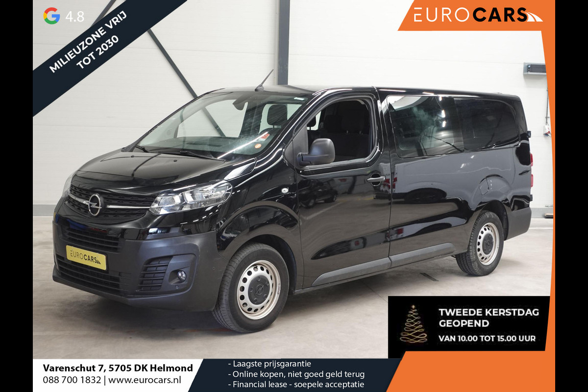 Opel Vivaro 1.5 CDTI L3H1 Edition Dubbele Cabine Airco Navi Bluetooth Parkeersensoren Camera Trekhaak