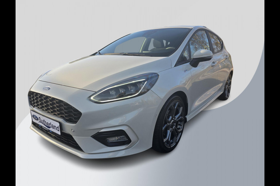 Ford Fiesta 1.0 EcoBoost Hybrid ST-Line X | Adaptive cruise control | Winter Pack | Dodehoeksensoren | Full-LED koplampen | Achteruitrijcamera | Draadloze telefoonlader | Privacy glass