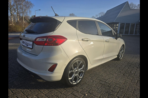 Ford Fiesta 1.0 EcoBoost Hybrid ST-Line X | Adaptive cruise control | Winter Pack | Dodehoeksensoren | Full-LED koplampen | Achteruitrijcamera | Draadloze telefoonlader | Privacy glass