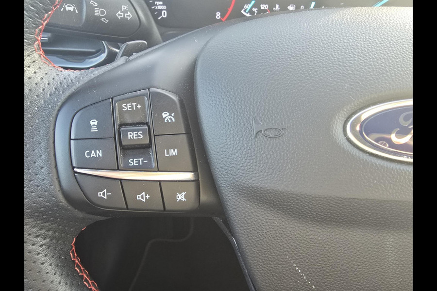 Ford Fiesta 1.0 EcoBoost Hybrid ST-Line X | Adaptive cruise control | Winter Pack | Dodehoeksensoren | Full-LED koplampen | Achteruitrijcamera | Draadloze telefoonlader | Privacy glass