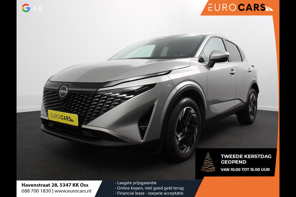 Nissan QASHQAI 1.3 MHEV Automaat N-Connecta | Navigatie | Climate Control | Sfeerverlichting | Camera 360 | Led | Dab | Verwarmde voorstoelen | Adaptive Cruise Control | Digitale Cockpit | Lichtmetalen Velgen