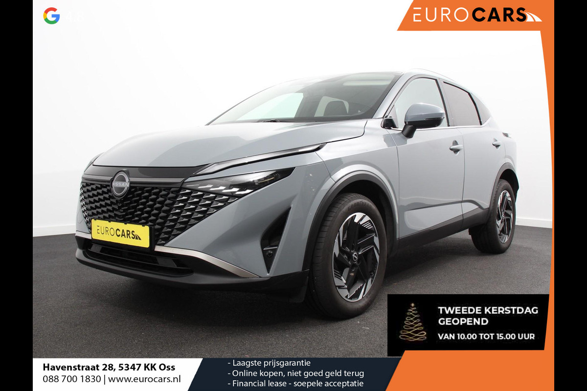 Nissan QASHQAI 1.3 MHEV Automaat N-Connecta | Navigatie | Climate Control | Sfeerverlichting | Camera 360 | Led | Dab | Verwarmde voorstoelen | Adaptive Cruise Control | Digitale Cockpit | Lichtmetalen Velgen