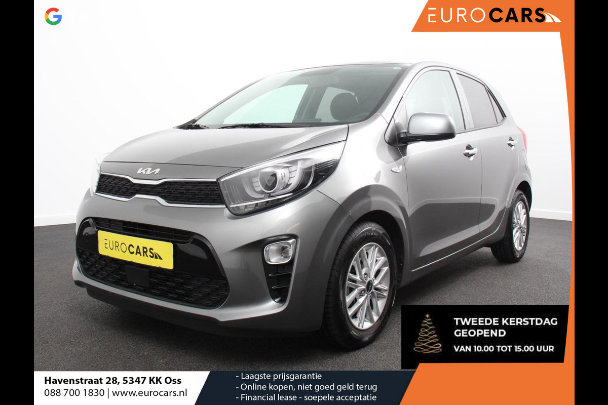 Kia Picanto 1.0 DPi Automaat DynamicLine | Navigatie | Apple Carplay / Android Auto | Airco | Camera | DAB | Stoelverwarming | Extra Getint glas | Lichtmetalen velgen | Cruise Control | Bluetooth