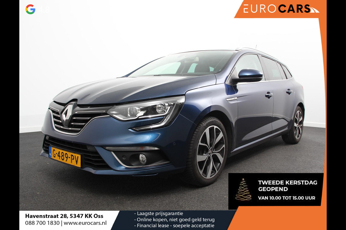 Renault Mégane Estate 1.3 TCe 163pk GT-Line | Panorama dak | Navigatie | Half leder | Climate Control | Lichtmetalen Velgen |