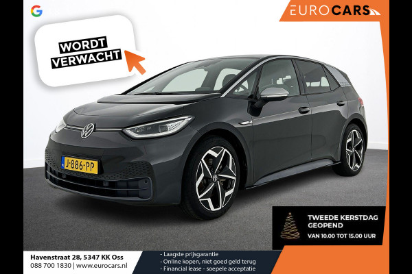 Volkswagen ID.3 First Plus 58 kWh | Navigatie | Apple Carplay/Android Auto | Camera | Parkeersensoren | Adaptive Cruise Control | Full LED Matrix | Stoel- en stuurverwarming | Lichtmetalen velgen | Climate Control